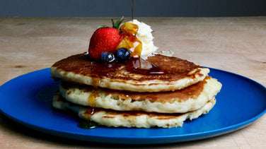 Chocolate & Raspberry Pancakes